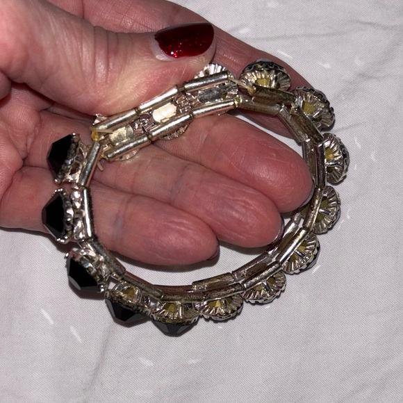 White House Black Market Black and Silver Necklace Set - Picture 7 of 9